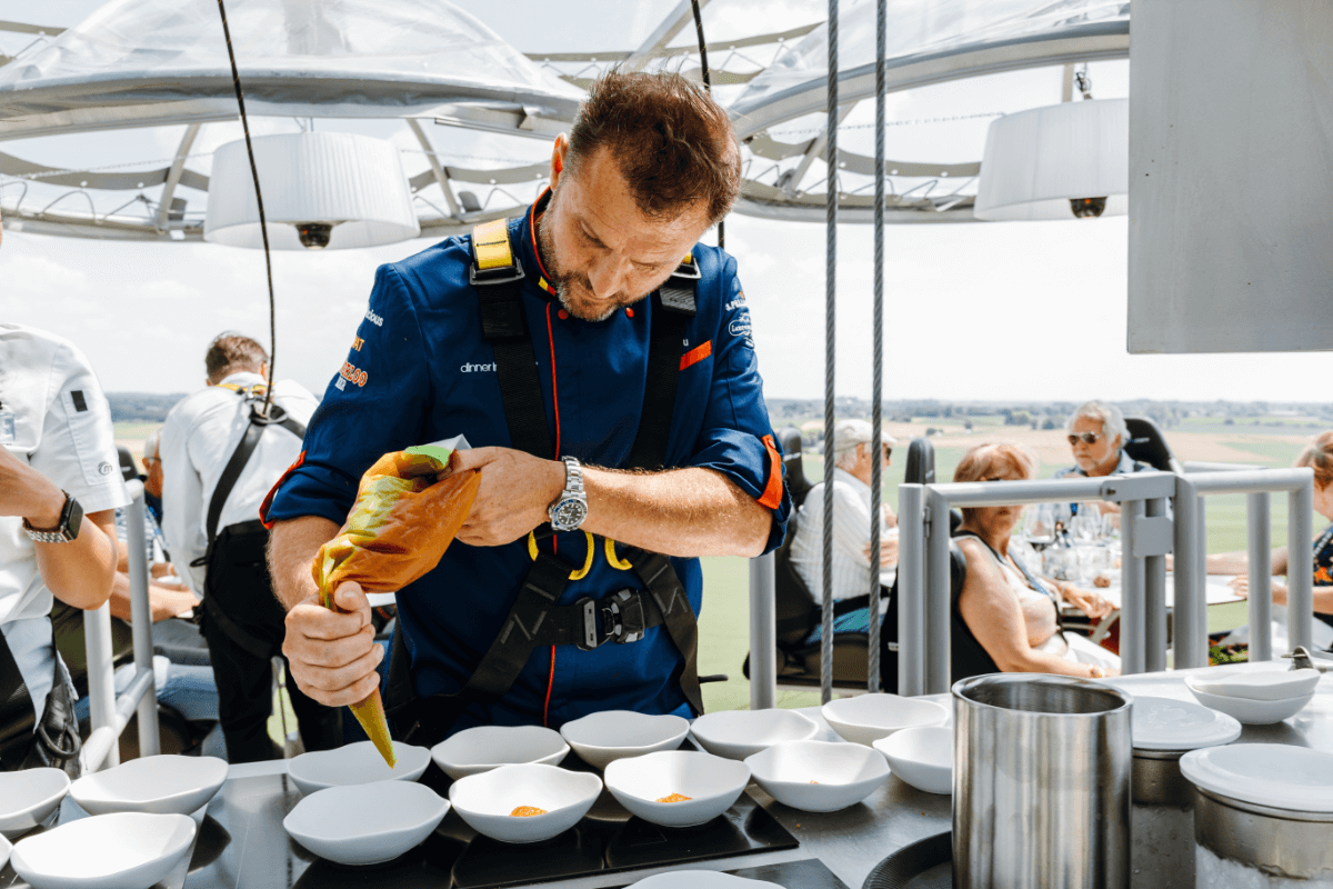 Chef en action